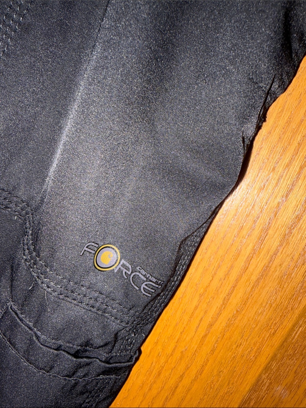 Woman’s Force Carhartt black scrub SET sz medium nurses medical hospital uniform - Picture 10 of 15